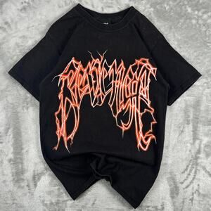 Revenge Black/Red Lightning Tee (ATL) Size Small